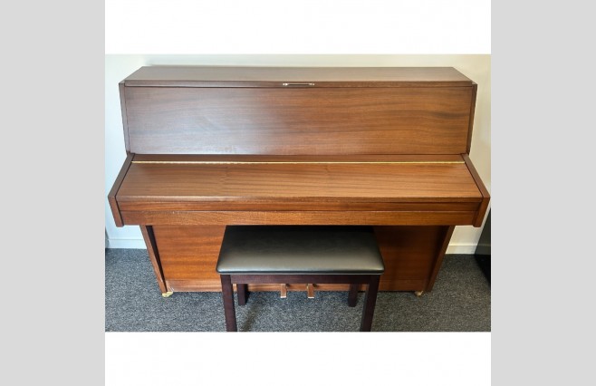 Zender Satin Mahogany 108 Upright Piano, Used - All Inclusive Premium Package (SN:57158) - Image 6